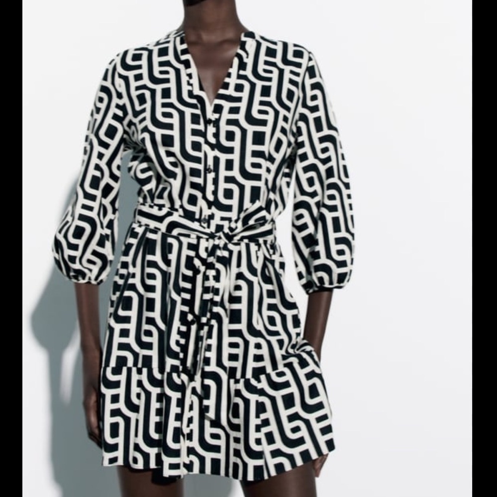 Zara Tunic Top Midi Dress